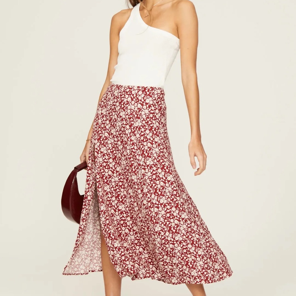 Reformation Zoe Skirt 4 Petites
